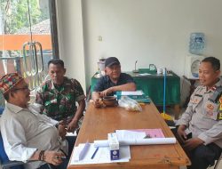 Menjaga Kerukunan Jelang Pilkada, Bhabinkamtibmas dan Babinsa Pasar Baru Silaturahmi dengan Tokoh Agama