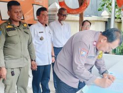 Tiga Pilar Kelurahan Harapan Mulia Lakukan Deklarasi Damai Pilkada 2024