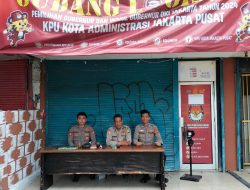 Rutin Amankan Gudang Logistik Pilgub – Wagub DKI Jakarta Tahun 2024