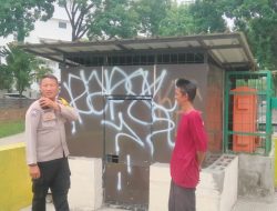 Bhabinkamtibmas Kelurahan Kebon Kosong Melaksanakan Kegiatan Monitoring Pengecekan Pompa Air Underpass Timur