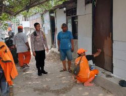 Bhabinkamtibmas Kelurahan Kebon Kosong Melaksanakan Kegiatan Sambang PPSU
