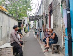 Bhabinkamtibmas Kelurahan Kemayoran Melaksanakan Kegiatan Giat Cooling System Sambang Tokoh Masyarakat