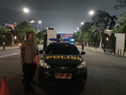 Patroli 1053 Malam Hingga Dini Hari Antisipasi Tawuran Dan 3 Cepu Di Jalan Gerbang Pemuda Senayan