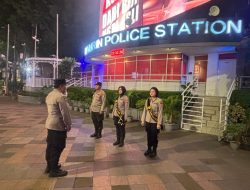 Patroli Gabungan Polsek Metro Menteng Himbauan Kamtibmas Di Sekitaran Bundaran HI