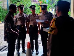 Bhabinkamtibmas Gondangdia Bersama Siswa Latja Diktukba Giat Fungsi Binmas