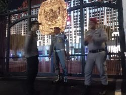 Patroli Kantor KPU R.I Menteng, Dalam Rangka Pilkada Aman Dan Damai