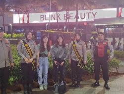 Patroli Gabungan Himbauan Kamtibmas Di Sekitaran Bundaran HI Menteng