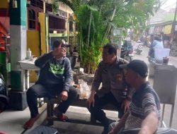 Bhabinkamtibmas Kelurahan Harapan Mulia Melaksanakan Kegiatan Patroli dan Sambang Dialogis