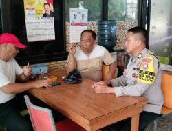Bhabinkamtibmas Kelurahan Kebon Kosong Melaksanakan Kegiatan Patroli dan Sambang Dialogis