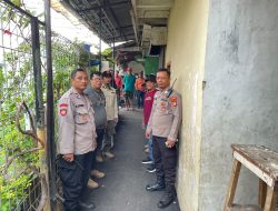 Personil Polsek Metro Menteng Pemantauan Giat Pemilihan Ulang Ketua Rt 10 Rw 10 Menteng Tenggulun