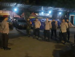 Apel Patroli Tiga Pilar Menteng Untuk Mencegah Kejahatan Malam Hari Dan Menciptakan Situasi Aman