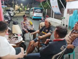 Cooling System Bhabinkamtibmas Kampung Rawa Bersama Ketua RW, FKDM dan Warga di Pos RW 07 Ciptakan Pilkada Aman