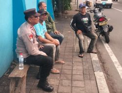 Sambang dan Patroli Dialogis Bhabinkamtibmas Kelurahan Johar Baru Berikan Imbauan Kamtibmas kepada Warga