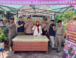 Posko Bersama Tiga Pilar Pemilukada 2024 di Kelurahan Kartini