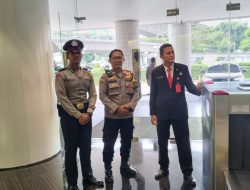 Bhabinkamtibmas Karet Tengsin Melakukan Pembelajaran Kepada Siswa Latja Sambang Security Gedung Intiland