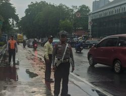Apel Gabungan Penertiban Parkir Liar dan PKL di Area Masjid Istiqlal