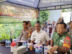 Launching Gugus Tugas Polri Mendukung Ketahanan Pangan Di Wilayah Cempaka Putih