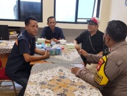 Bhabinkamtibmas Kelurahan Kemayoran Melaksanakan Kegiatan Sambang Ke Ruangan FKDM Kelurahan