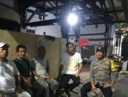 Wujudkan Wilayah Aman Bebas dari Tawuran, Bhabinkamtibmas Galur Sambangi Tokoh Masyarakat