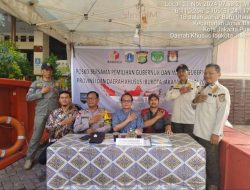 Desk Pilkada Posko Bersama, Pemilu Aman dan Damai Bhabinkamtibmas Johar Baru Koordinasi Kamtibmas Dengan Tiga Pilar