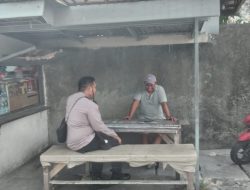 Bhabinkamtibmas Kelurahan Gunung Sahari Selatan Melaksanakan Kegiatan Patroli dan Sambang Dialogis