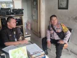 Bhabinkamtibmas Kelurahan Gunung Sahari Selatan Melaksanakan Kegiatan Patroli dan Sambang Dialogis