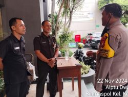Bhabinkamtibmas Kelurahan Kemayoran Melaksanakan Kegiatan Patroli dan Sambang Dialogis