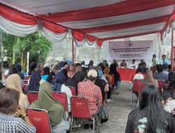 Bhabinkamtibmas Kelurahan Gunung Sahari Selatan Monitoring Giat Serap Aspirasi Reses Pertama tahun 2024