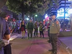 Imbauan Anti Tawuran Sekitar Sarinah dan Depan Grand Hyatt Menteng