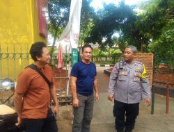 Bhabinkamtibmas Kelurahan Mangga Dua Selatan Lakukan Himbauan Kamtibmas Pilkada Aman