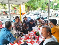 Bhabinkamtibmas Karang Anyar Sampaikan Himbauan Kamtibmas Menjelang Pilkada