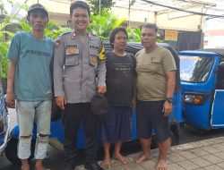 Deteksi Dini Bhabinkamtibmas Kartini Lakukan Sambang di Jl. Lautze