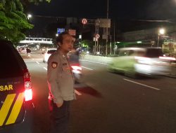 Antisipasi Tawuran Dan Balapan Liar Dini Hari Di Jl Gunung Sahari Raya Dan Sekitarnya