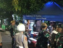 Ciptakan Wilayah Aman Masa Tenang Pilkada  Polsek Johar Baru Bersama Tiga Pilar Gelar Operasi Cipta Kondisi Pagi Hari