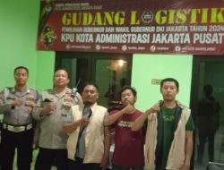 Pengamanan Logistik Pilkada DKI Jakarta 2024 Oleh Personel Polsek Metro Menteng