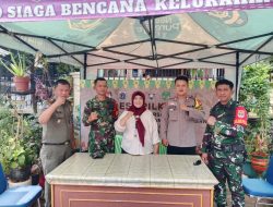 Sambang Posko Bersama Tiga Pilar Pemilukada 2024 di Kelurahan Kartini