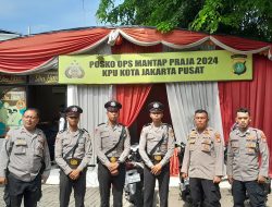 Polsek Sawah Besar Latih Siswa Diktuba Polri Gelombang II Tahun 2024