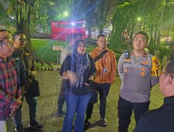 Kapolsek Metro Menteng Dan Tiga Pilar Menteng Pengecekan Kesiapan TPS Jelang Pilkada