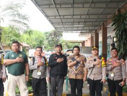 Kapolsek Kemayoran Pengecekan Kesiapan TPS Jelang Pilkada