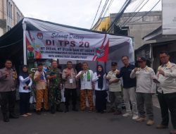 Tiga Pilar Kelurahan Kemayoran Lakukan Pengecekan Dan Keamanan Di TPS 20