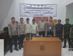 Sinergi Tiga Pilar Pengamanan Gudang Logistik KPU Pasca Pilkada Wilayah Johar Baru