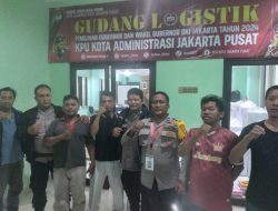 Pengamanan Logistik Personil Gabungan Kecamatan Menteng