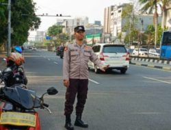 Pelayanan Polri Pagi Hari Di Sepanjang Jl Gunung Sahari Raya Sawah Besar