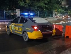 Polsek Metro Gambir Gelar Patroli 3 Pilar untuk Jaga Keamanan Wilayah