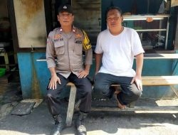 Pasca Pilkada Bhabinkamtibmas Galur Patroli Wilayah Sambangi Tokoh Masyarakat Ciptakan Wilayah Aman