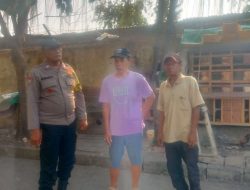 Jaga Kamtibmas Pasca Pilkada Bhabinkamtibmas Johar Baru  Berikan Himbauan Warga Binaannya