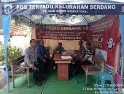 Bhabinkamtibmas Kelurahan Serdang Melakukan Kegiatan Cooling System dan Sambang Dialogis