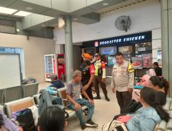 Cooling System Bhabinkamtibmas Kelurahan Senen Berikan Imbauan Kepada Security Dan Penumpang Stasiun Senen