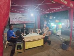 Bhabinkamtibmas Cikini Himbauan Pasca Pilkada DKI Jakarta Di Perbatasan Kalipasir Untuk Mempererat Kesatuan Dan Persatuan