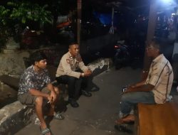 Sambang Warga Kapolsubsektor Tanah Tinggi, Imbauan untuk Mewujudkan Kedamaian Pasca Pilkada